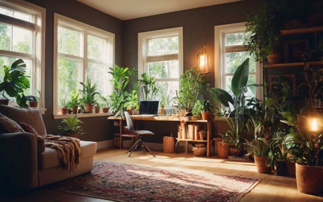 Associer luminaire et plantes pour un espace de vie dynamique