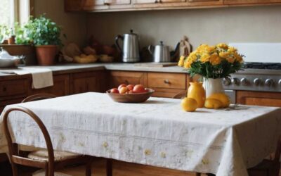 Entretien de votre toile cirée pour une durée de vie prolongée